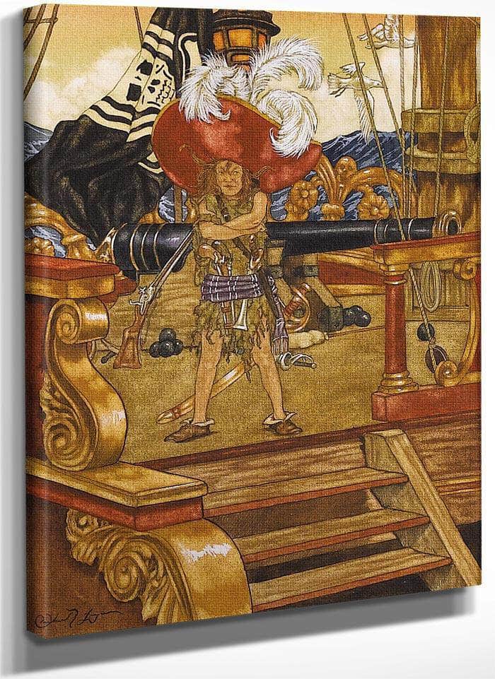 Peter Pan 1987 By Arthur Rackham Fine Art Print