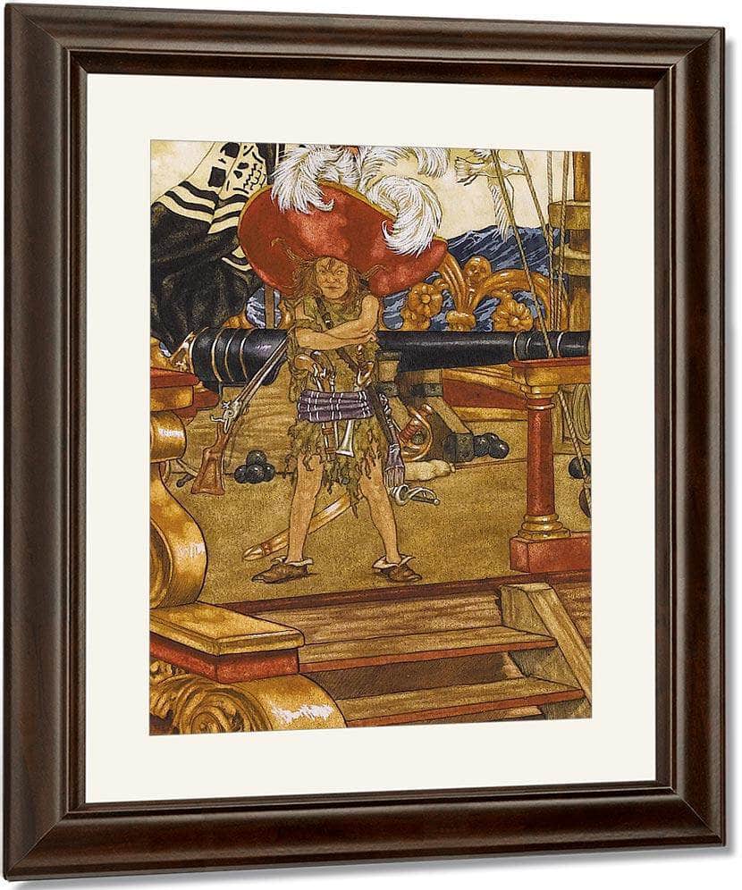 Peter Pan 1987 By Arthur Rackham Fine Art Print