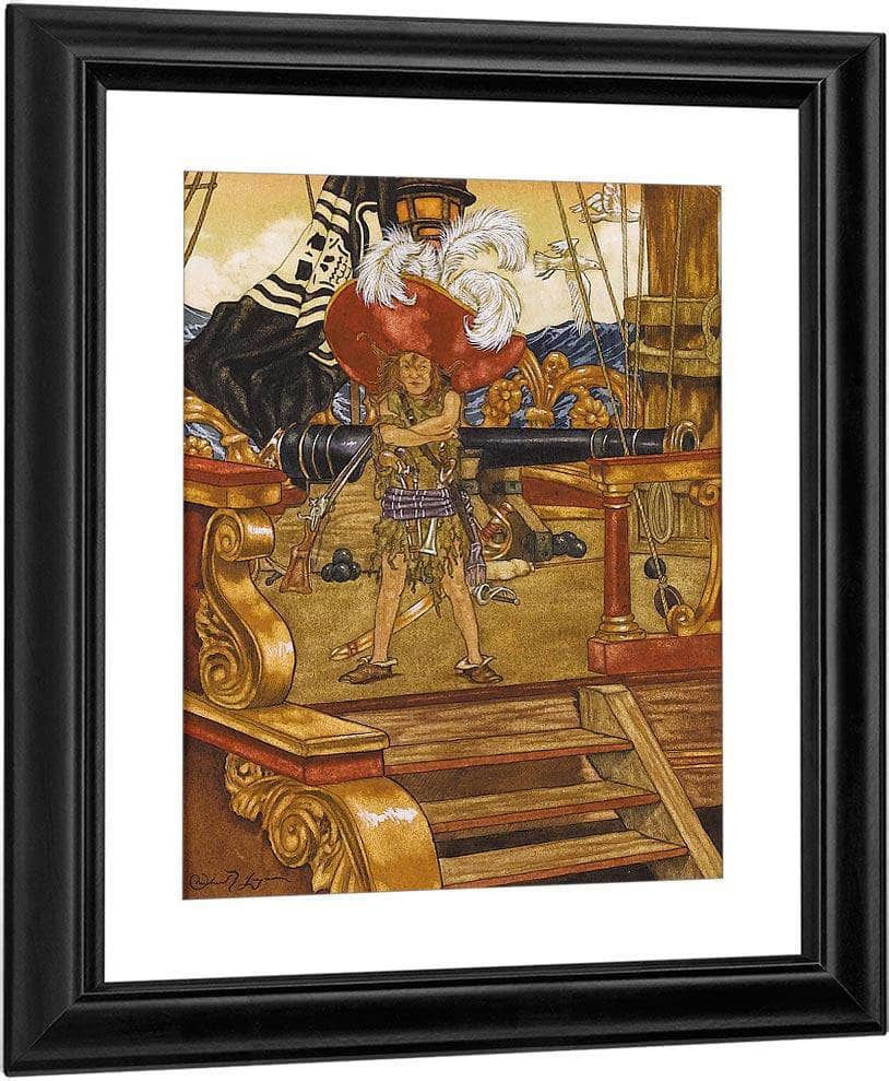 Peter Pan 1987 By Arthur Rackham Fine Art Print
