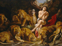 Peter Paul Rubens Daniel In The Lions 1039 Den 1616 (1) By Peter Paul Rubens Fine Art Print