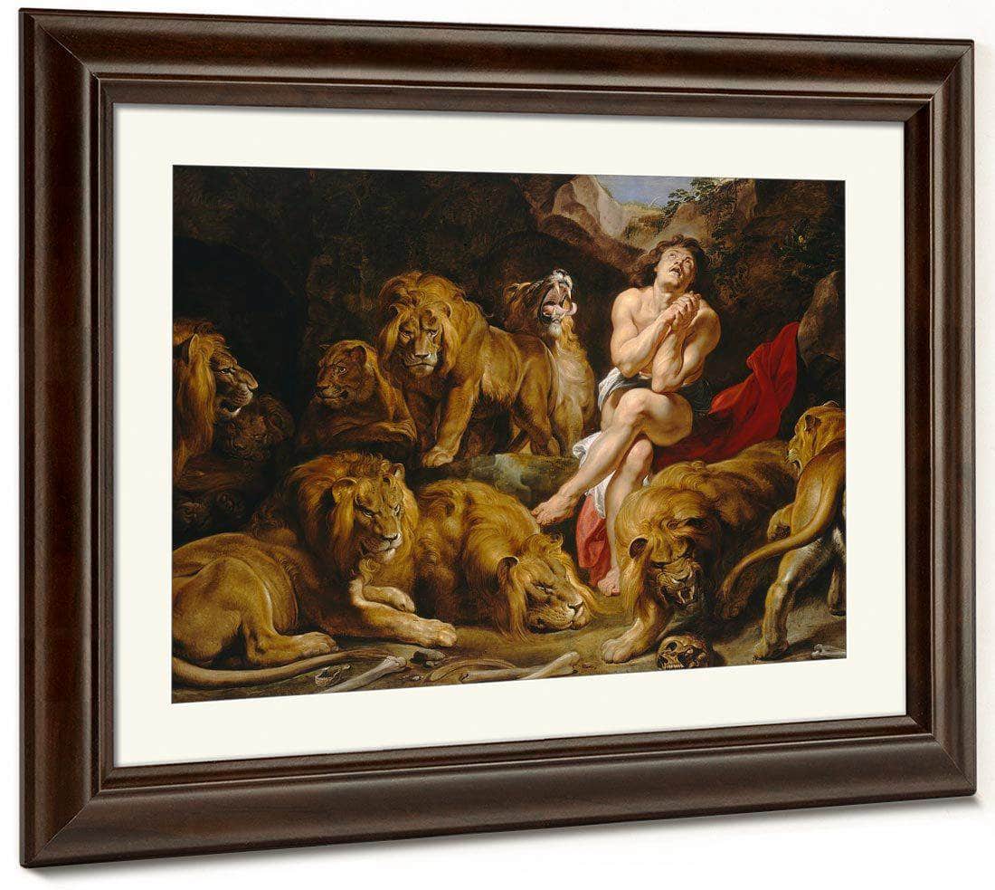 Peter Paul Rubens Daniel In The Lions 1039 Den 1616 (1) By Peter Paul Rubens Fine Art Print