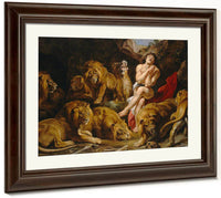 Peter Paul Rubens Daniel In The Lions 1039 Den 1616 By Peter Paul Rubens Fine Art Print