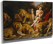 Peter Paul Rubens Daniel In The Lions 1039 Den 1616 By Peter Paul Rubens Fine Art Print