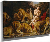 Peter Paul Rubens Daniel In The Lions 1039 Den 1616 By Peter Paul Rubens Fine Art Print