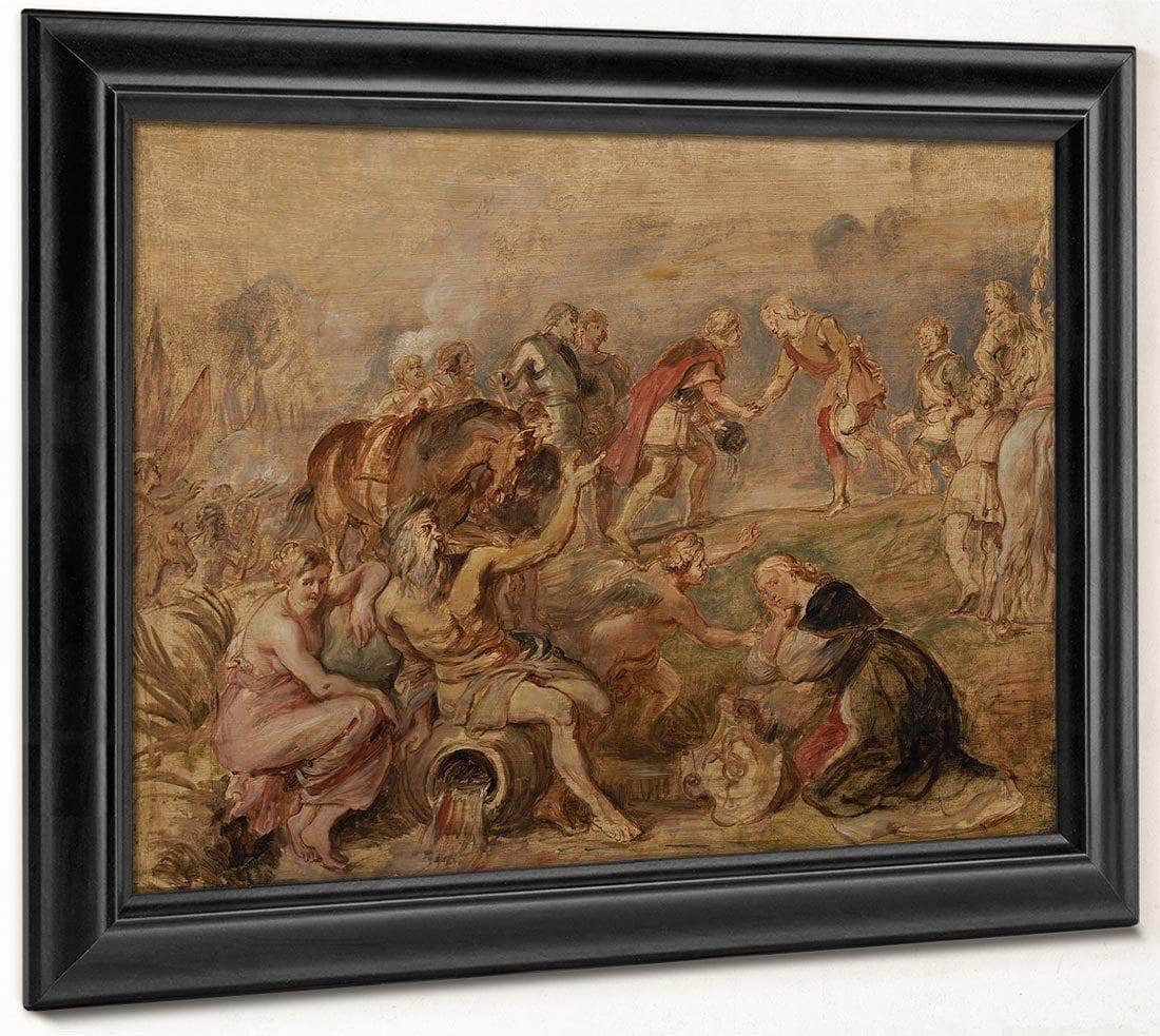 Peter Paul Rubens King Ferdinand Meeting Cardinal Infante Ferdinand 1635 By Peter Paul Rubens Fine Art Print