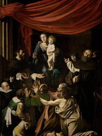 Peter Paul Rubens Madonna Of The Rosary 1607 By Peter Paul Rubens Fine Art Print