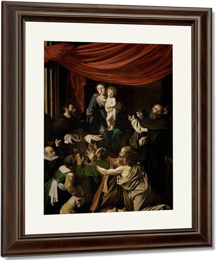 Peter Paul Rubens Madonna Of The Rosary 1607 By Peter Paul Rubens Fine Art Print