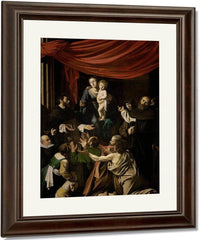 Peter Paul Rubens Madonna Of The Rosary 1607 By Peter Paul Rubens Fine Art Print