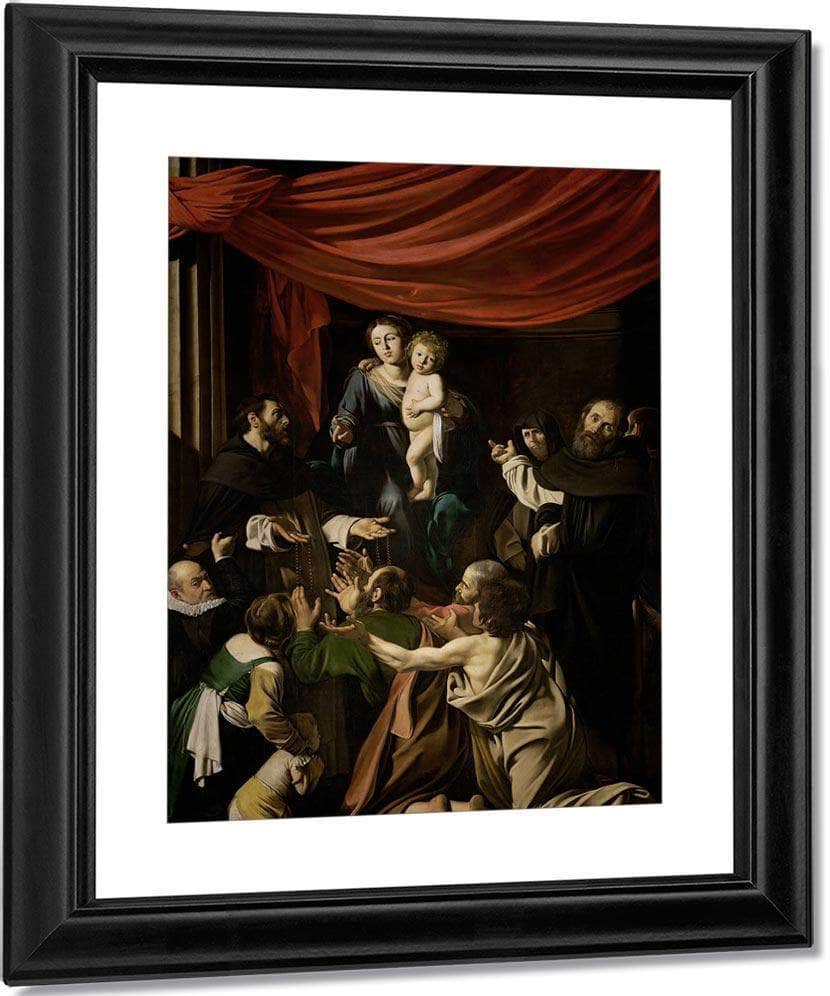 Peter Paul Rubens Madonna Of The Rosary 1607 By Peter Paul Rubens Fine Art Print