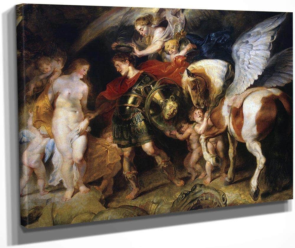 Peter Paul Rubens Perseus Releases Andromeda 1622 By Peter Paul Rubens Fine Art Print