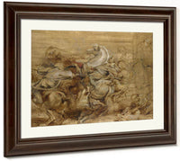 Peter Paul Rubens Sketch For The Lion Hunt 1615 By Peter Paul Rubens Fine Art Print