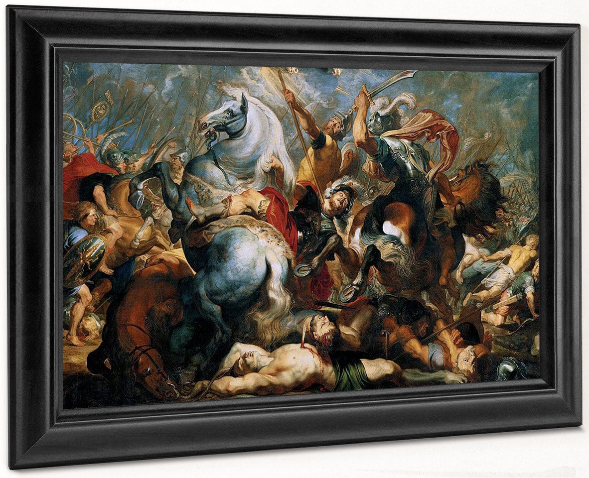 Peter Paul Rubens The Death Of Decius Mus 1617 By Peter Paul Rubens Fine Art Print