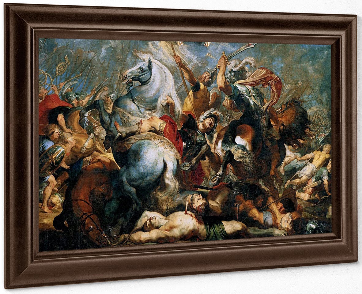 Peter Paul Rubens The Death Of Decius Mus 1617 By Peter Paul Rubens Fine Art Print