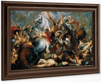 Peter Paul Rubens The Death Of Decius Mus 1617 By Peter Paul Rubens Fine Art Print