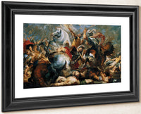 Peter Paul Rubens The Death Of Decius Mus 1617 By Peter Paul Rubens Fine Art Print