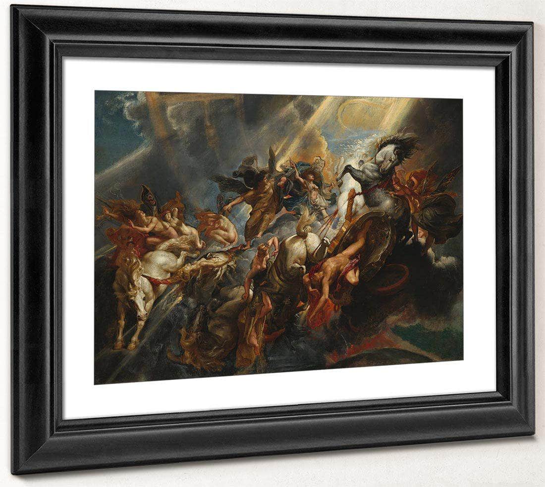 Peter Paul Rubens The Fall Of Phaeton 1605 By Peter Paul Rubens Fine Art Print