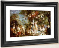 Peter Paul Rubens The Feast Of Venus 1637 By Peter Paul Rubens Fine Art Print