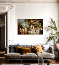 Peter Paul Rubens The Feast Of Venus 1637 By Peter Paul Rubens Fine Art Print