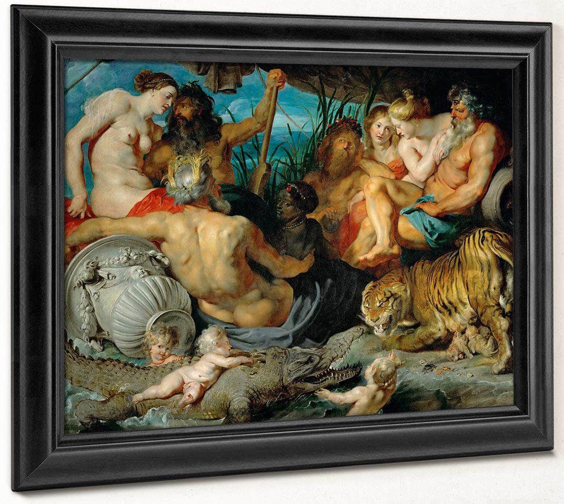 Peter Paul Rubens The Four Continents 1615 By Peter Paul Rubens Fine Art Print