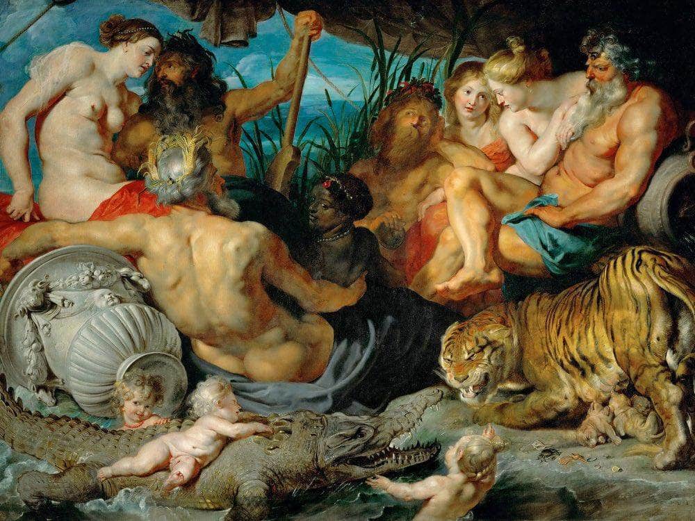 Peter Paul Rubens The Four Continents 1615 By Peter Paul Rubens Fine Art Print