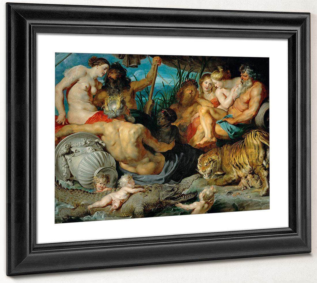 Peter Paul Rubens The Four Continents 1615 By Peter Paul Rubens Fine Art Print