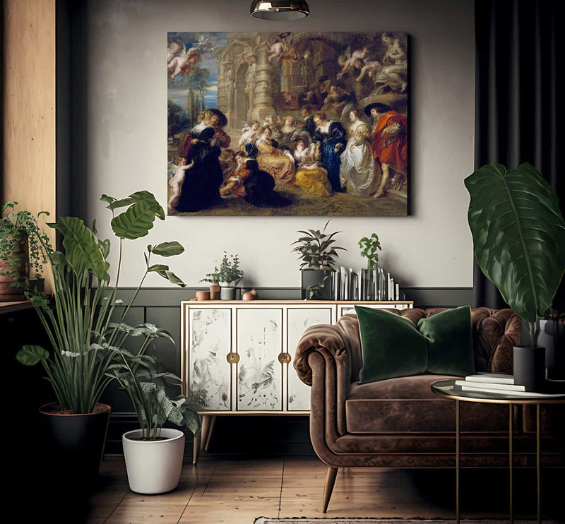 Peter Paul Rubens The Garden Of Love 1633 By Peter Paul Rubens Fine Art Print