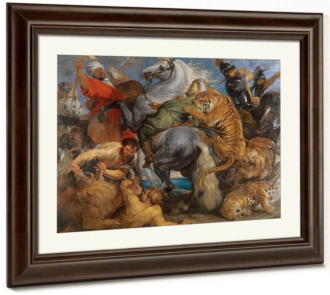 Peter Paul Rubens The Tiger Hunt 1616 (1) By Peter Paul Rubens Fine Art Print