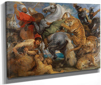 Peter Paul Rubens The Tiger Hunt 1616 (1) By Peter Paul Rubens Fine Art Print