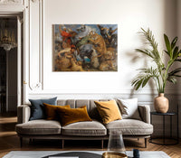 Peter Paul Rubens The Tiger Hunt 1616 By Peter Paul Rubens Fine Art Print
