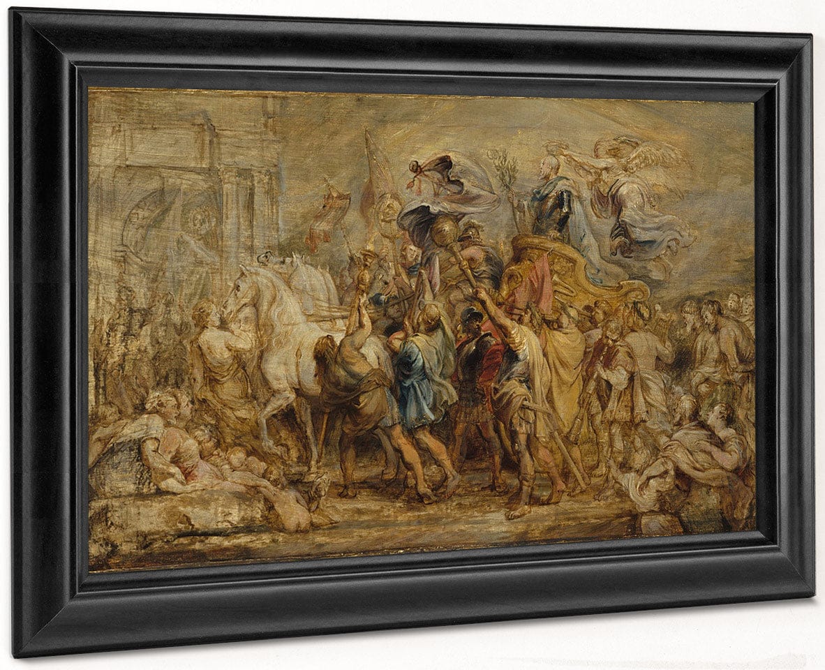 Peter Paul Rubens The Triumph Of Henry Iv 1631 By Peter Paul Rubens Fine Art Print