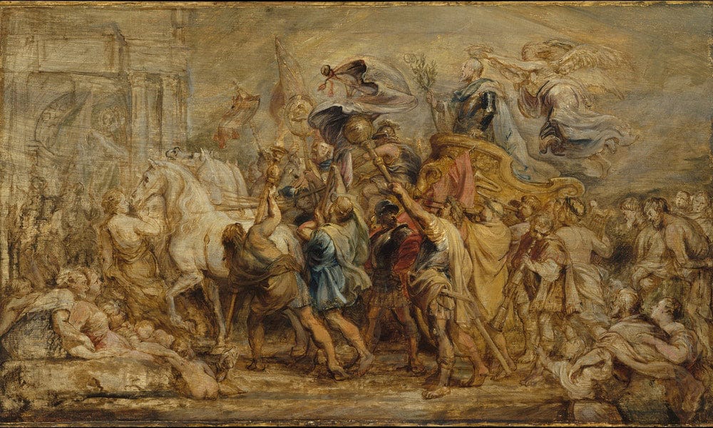 Peter Paul Rubens The Triumph Of Henry Iv 1631 By Peter Paul Rubens Fine Art Print