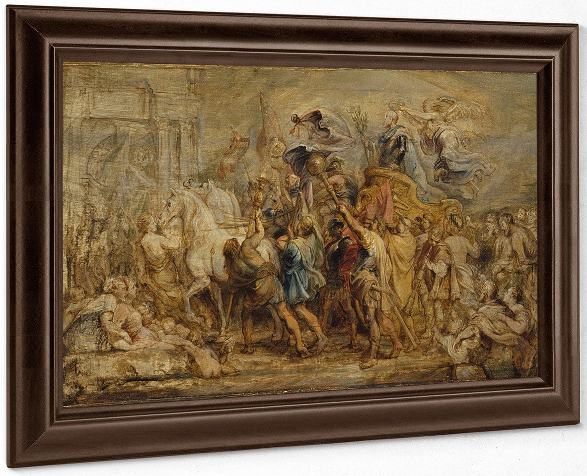 Peter Paul Rubens The Triumph Of Henry Iv 1631 By Peter Paul Rubens Fine Art Print
