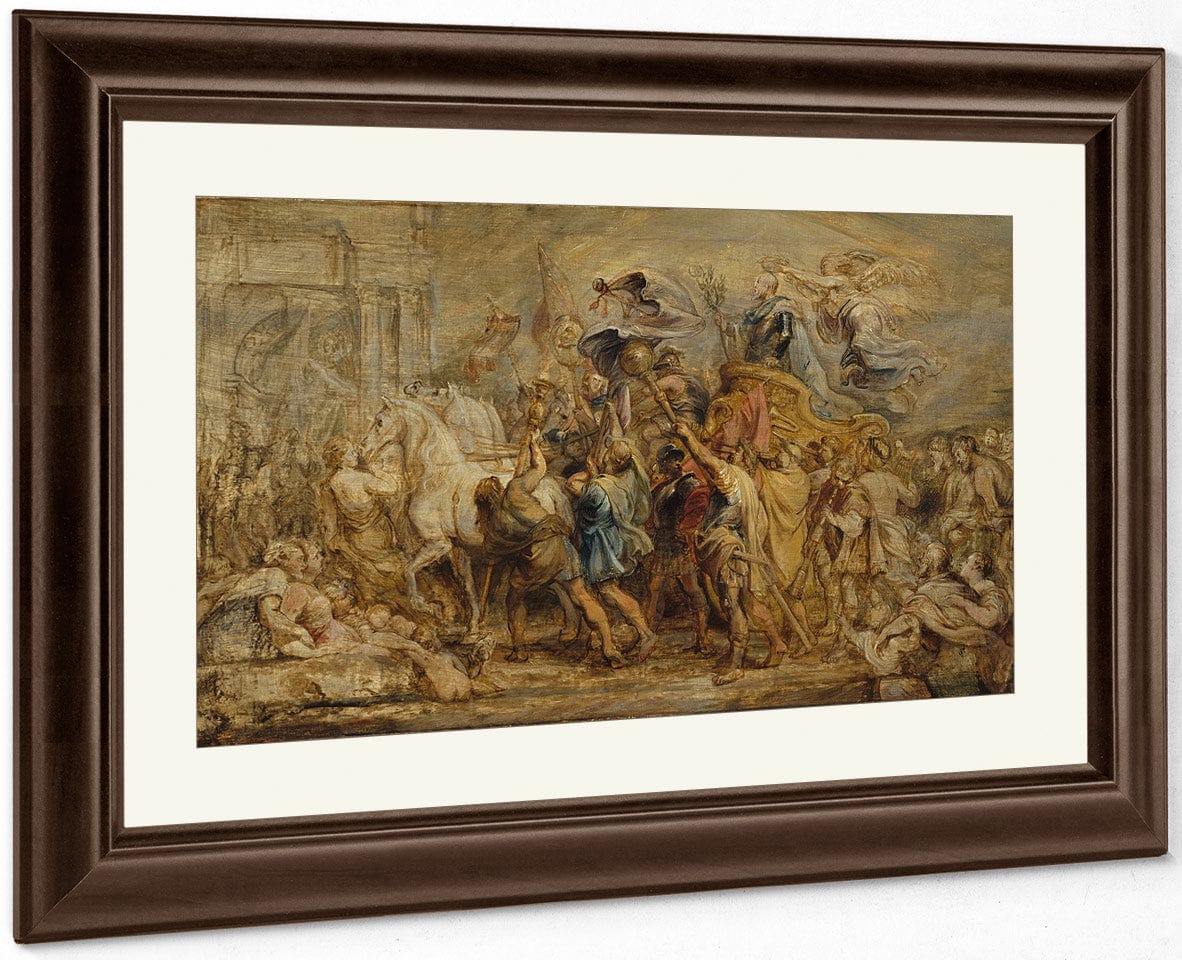 Peter Paul Rubens The Triumph Of Henry Iv 1631 By Peter Paul Rubens Fine Art Print