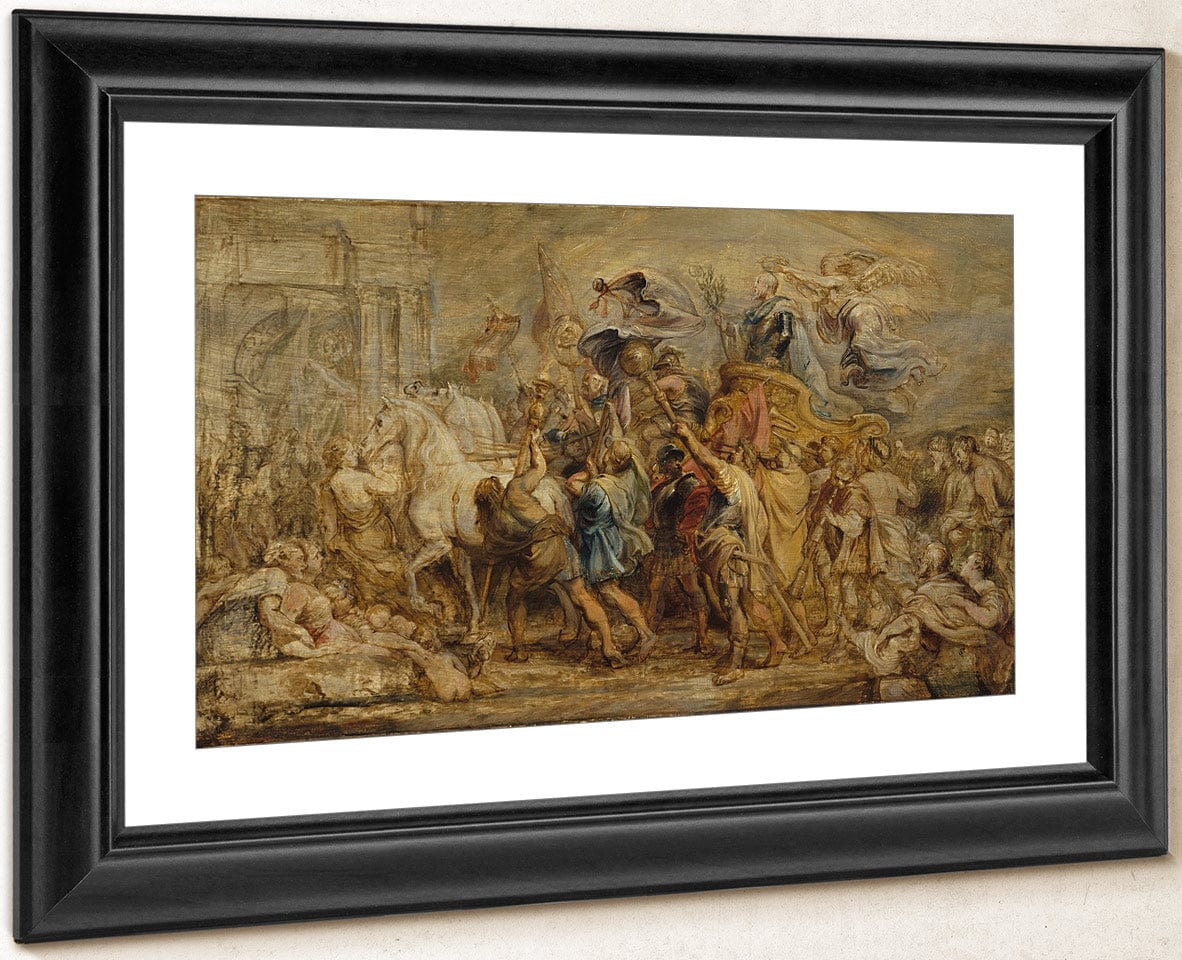 Peter Paul Rubens The Triumph Of Henry Iv 1631 By Peter Paul Rubens Fine Art Print