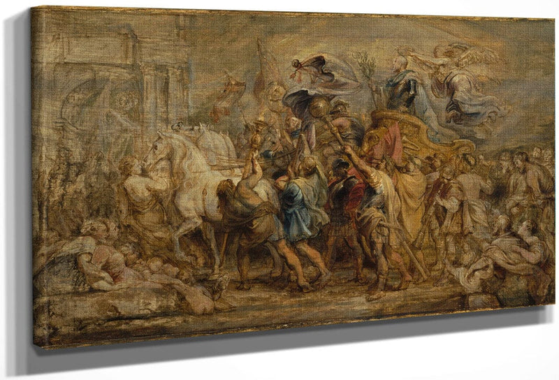 Peter Paul Rubens The Triumph Of Henry Iv 1631 By Peter Paul Rubens Fine Art Print