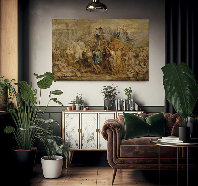 Peter Paul Rubens The Triumph Of Henry Iv 1631 By Peter Paul Rubens Fine Art Print