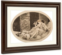 Petit Chiens 1925 By Louis Icart Fine Art Print