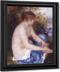 Petite Nu Bleu (Little Blue Nude) By Pierre Auguste Renoir Fine Art Print