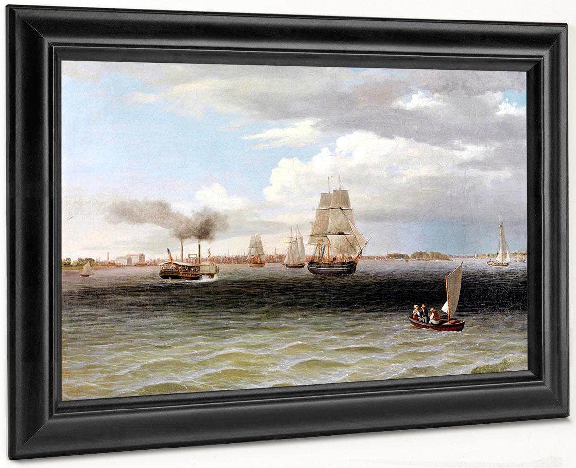 Philadelphia Harbor By  Birch Thomas Fine Art Print