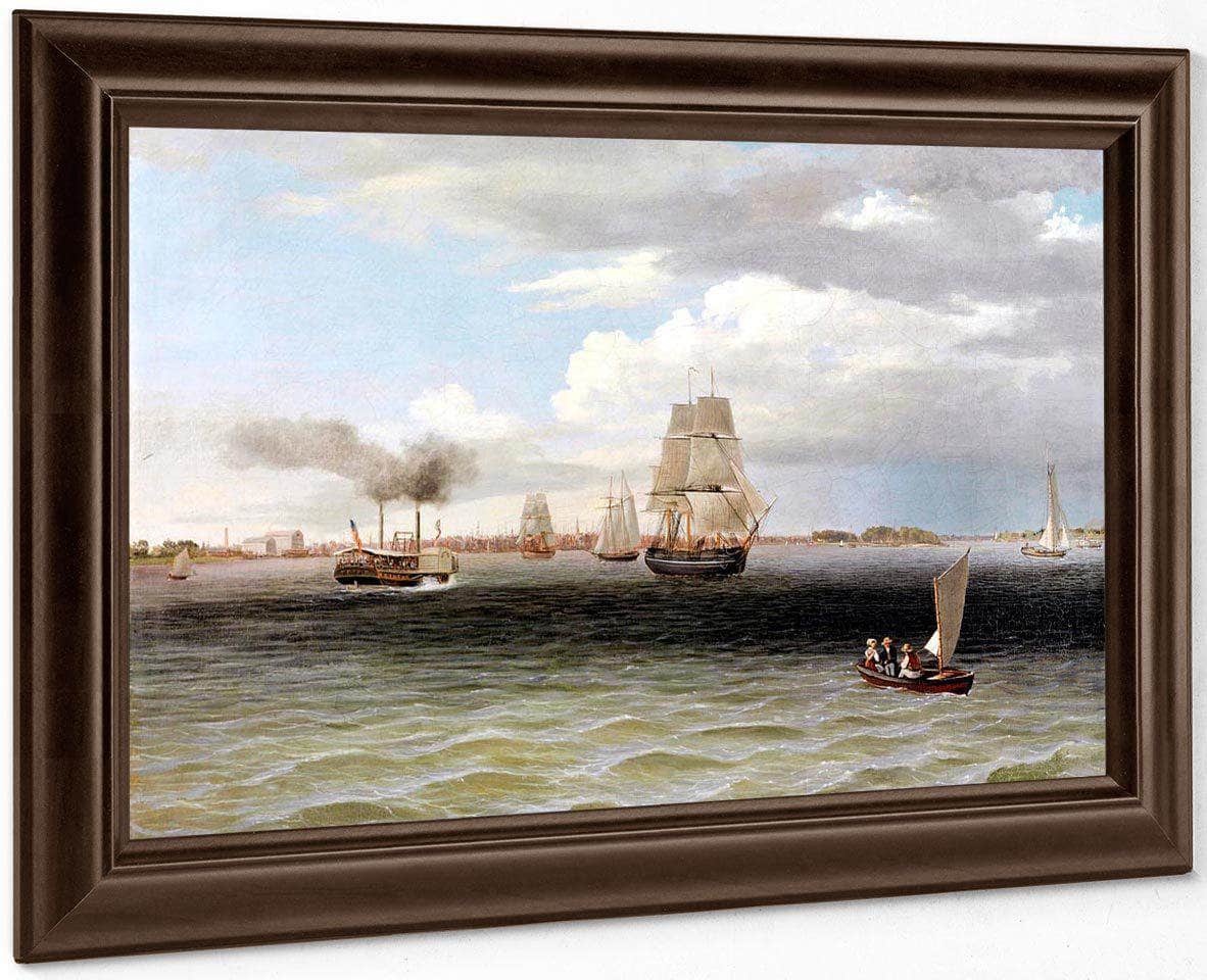 Philadelphia Harbor By  Birch Thomas Fine Art Print