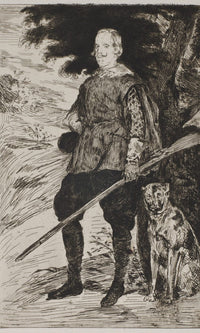 Philip Iv (After Velasquez) By Edouard Manet Fine Art Print