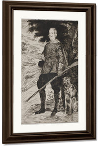 Philip Iv (After Velasquez) By Edouard Manet Fine Art Print