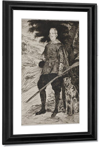 Philip Iv (After Velasquez) By Edouard Manet Fine Art Print