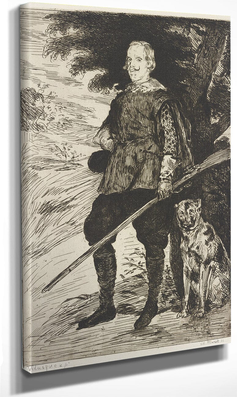 Philip Iv By Edouard Manet Fine Art Print
