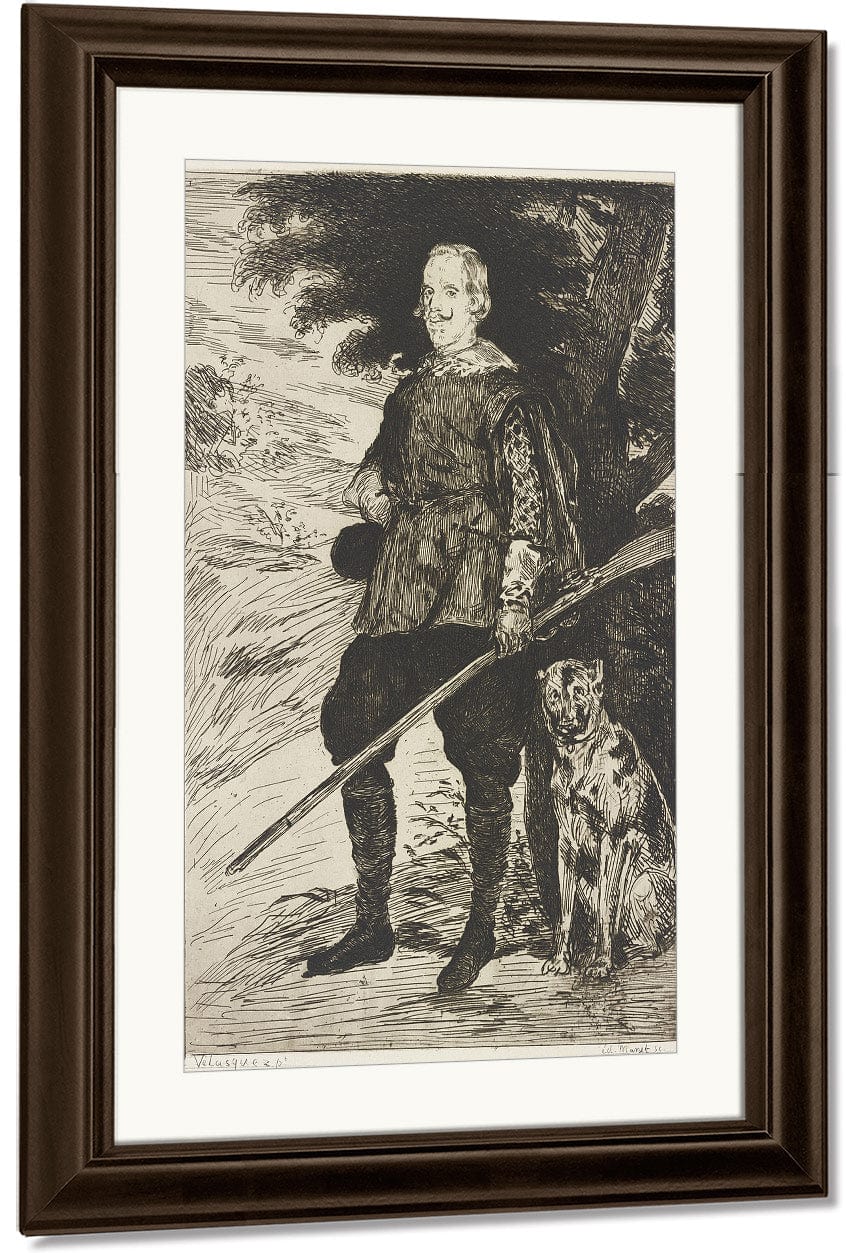 Philip Iv By Edouard Manet Fine Art Print
