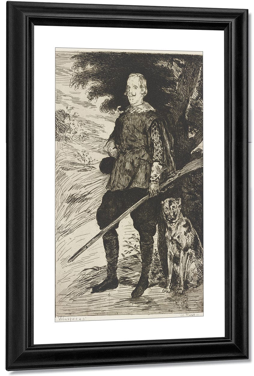 Philip Iv By Edouard Manet Fine Art Print