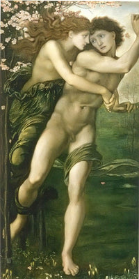 Phyllis And Demophon By Edward Coley Burne Jones Fine Art Print