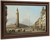 Piazza San Marco Looking South And West By Canaletto Fine Art Print