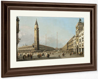 Piazza San Marco Looking South And West By Canaletto Fine Art Print