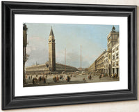 Piazza San Marco Looking South And West By Canaletto Fine Art Print